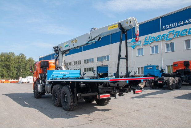 Агрегат АТЭ-6 с КМУ ИФ-300 УСТ 54531 Камаз 43118