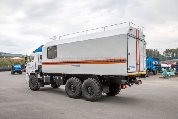ГПА закрытый кузов Камаз 43118-46 УСТ-5453