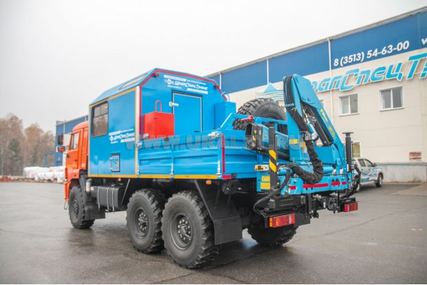 АРОК с КМУ ИМ-55 УСТ Камаз 5350-66(D5)