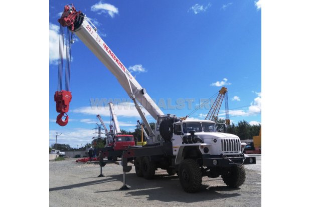 Автокран КС 55732-33 "Челябинец" Урал 4320-60Е5