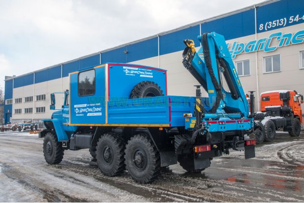 ГПА 6+2 откр. с КМУ ИМ-95 УСТ 5453 Урал 4320-1151-61