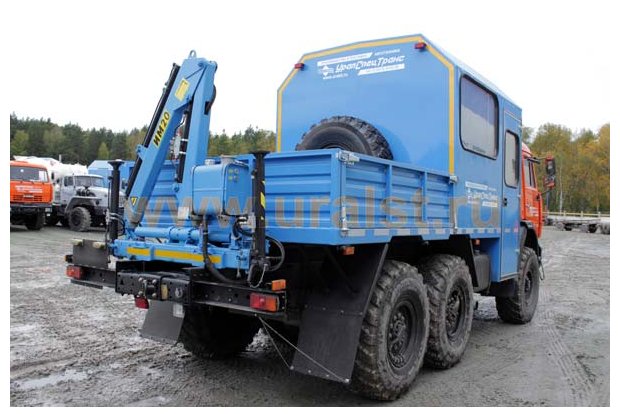 ГПА с КМУ ИМ-20 УСТ 5453 Камаз 5350-66(D5)