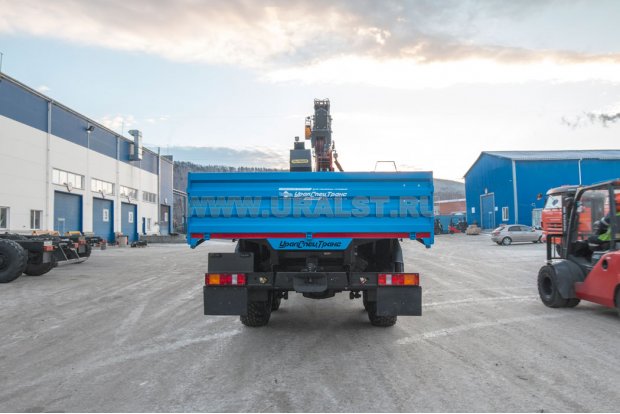 Бортовой автомобиль с КМУ ИТ-200 (тросовый) УСТ 5453 Урал 4320-82Е5, сп.м