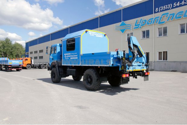 ГПА 6+2 откр. с КМУ ИМ-55 УСТ 5453 Урал 43206-4151-79