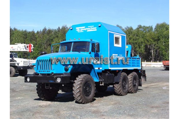 ГПА с КМУ ИМ-55 УСТ 5453 Урал 4320-1151-61