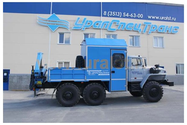 ГПА с КМУ ИМ-77 УСТ 5453 Урал 4320-1151-61