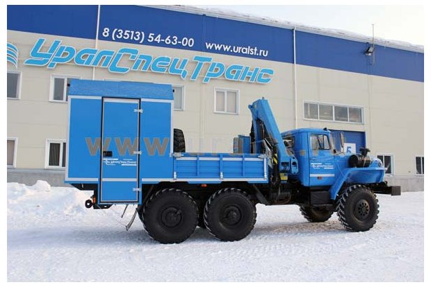 ГПА с КМУ ИМ-95 УСТ 5453 Урал 4320-1151-61