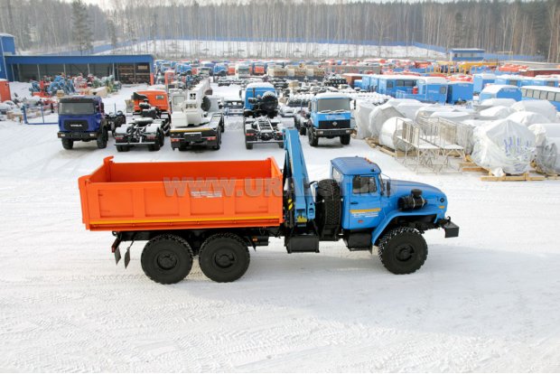 Самосвал с КМУ ИМ-95 УСТ 5453 Урал 4320-1951-72