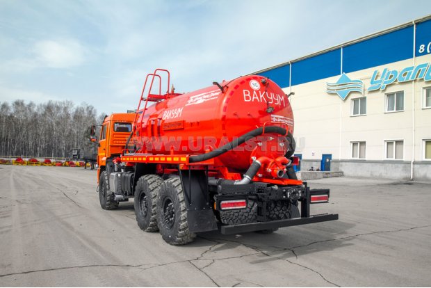 Автоцистерна вакуумная коммунальная МВ-10 КО УСТ 5453 Камаз 43118
