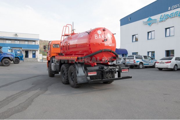 Автоцистерна вакуумная МВ-10 КО УСТ 5453А4 Камаз 43118