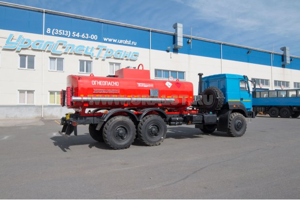 Автотопливозаправщик АТЗ-12Б УСТ 5453 Урал 4320-4971-80 сп.м., доработка под ДОПОГ