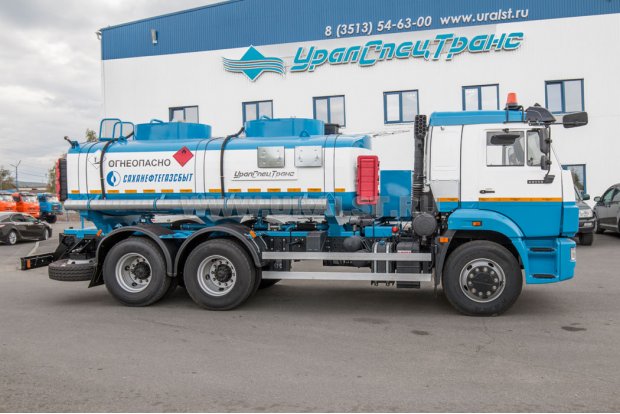 Автотопливозаправщик АТЗ-11-2 УСТ 5453 Камаз 65115-50