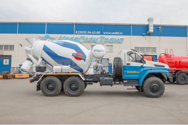 Автобетоносмеситель АБС 6ГП УСТ 54536F Урал NEXT 4320-72Е5Г38