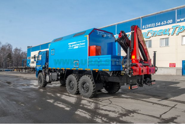 ПАРМ с КМУ PK-15500С УСТ 5453 Камаз 43118 RR
