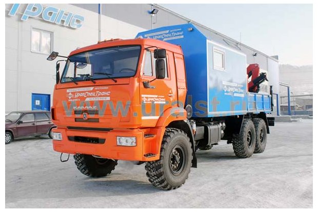 МРМ с КМУ PK-8500A УСТ 5453 Камаз 43118