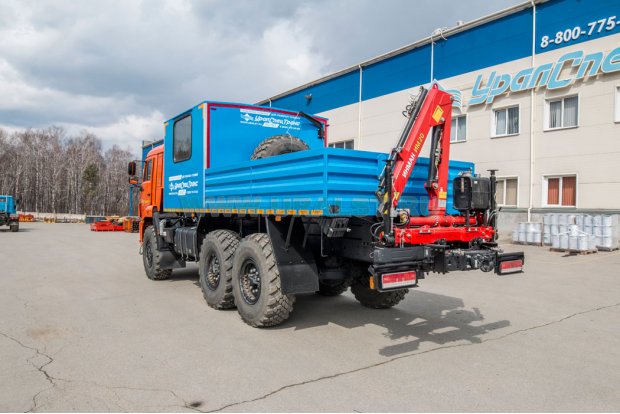 ГПА 6+2 откр. с КМУ ИМ-20 УСТ 5453 Камаз 43118