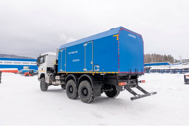 ППУА 1600/100 УСТ 5453 SHACMAN SX32586V385 6х6, 14R20, база 4575мм насос Kopper Pumps 