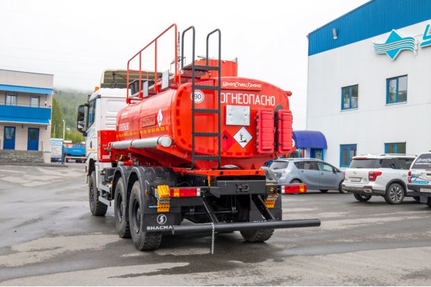 АТЗ-11-2Б УВТ-25, УСТ 5453 SHACMAN (ШАКМАН) SX42586V385 6х6, 14R20 КБ 3820мм