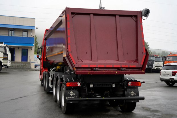 Седельный тягач SHACMAN (ШАКМАН) SX42584V324+ППС 34-32Л BPW SEVEREST 