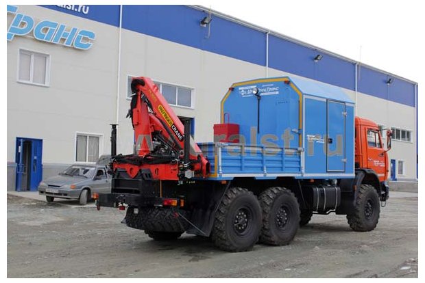 АНРВ с КМУ PK-8500А УСТ Камаз 43118