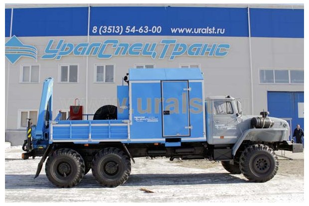АНРВ с КМУ ИМ-55 УСТ Урал 4320-1951-60