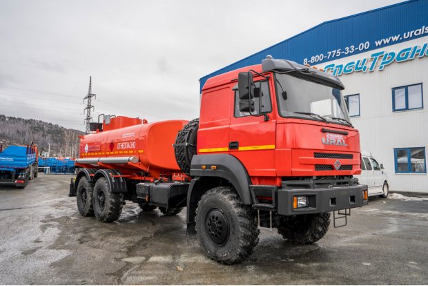Автотопливозаправщик АТЗ-11Б УСТ 5453 Урал 4320-4971-80 доработка под ДОПОГ, УВЭОС