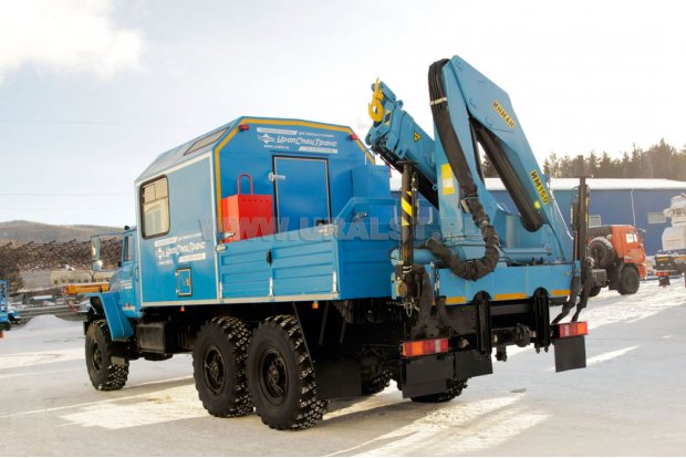 АНРВ с КМУ ИМ-150 УСТ Урал 4320-1951-60