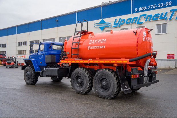 Автоцистерна вакуумная МВ-6Т Урал 5557-1112-60