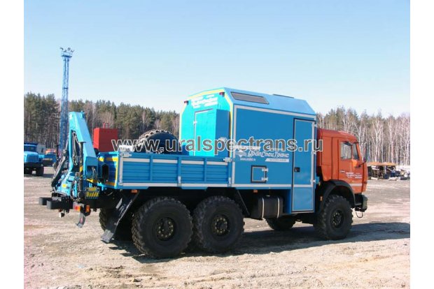 АРОК с КМУ ИМ-55 УСТ Камаз 43118