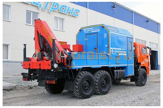 АРОК с КМУ PK-15500А УСТ Камаз 43118