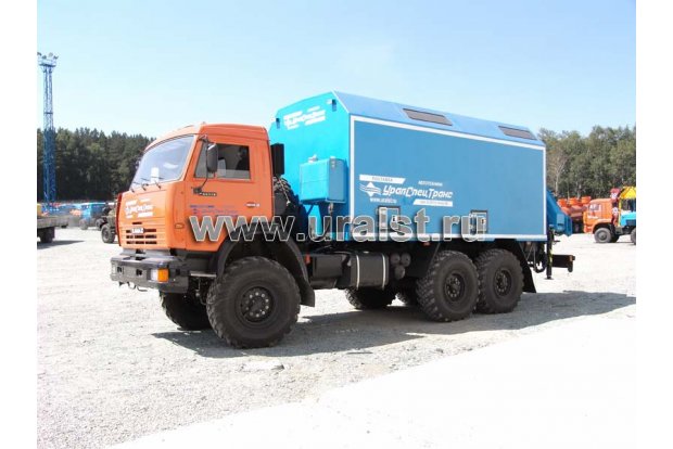 Маслостанция с КМУ ИМ-150 УСТ 5453 Камаз 43118