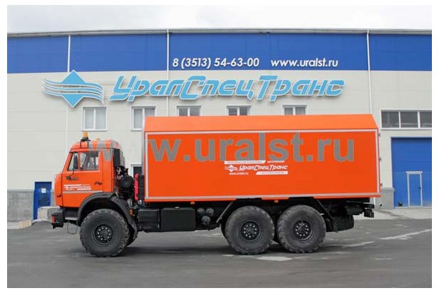 Автомобиль для взрывчатых веществ УСТ 5453 Камаз 43118