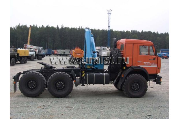 Седельный тягач с КМУ ИМ-150 УСТ 5453 Камаз 53504 (44108)