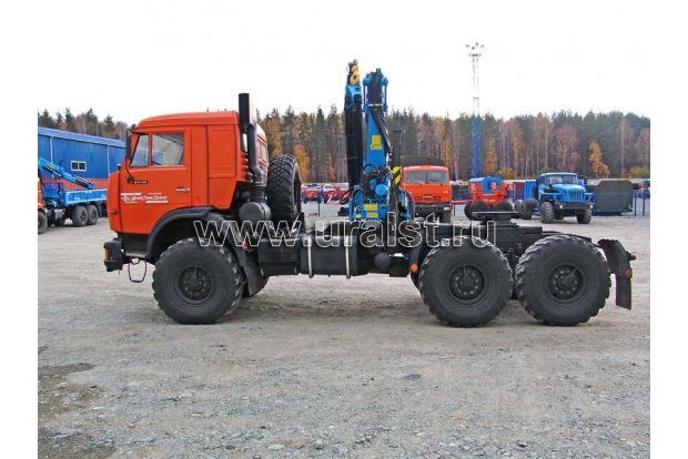 Седельный тягач с КМУ ИМ-180 УСТ 5453 Камаз 53504-46 (44108)