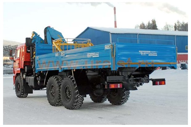 Автомобиль бортовой Камаз 43118-RF с КМУ