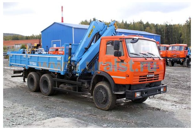 Бортовой с КМУ ИМ-180 УСТ 5453 Камаз 65115-50