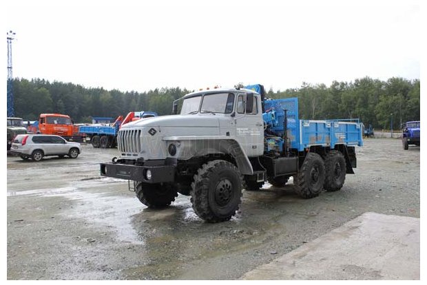 Бортовой Урал с ИМ-55