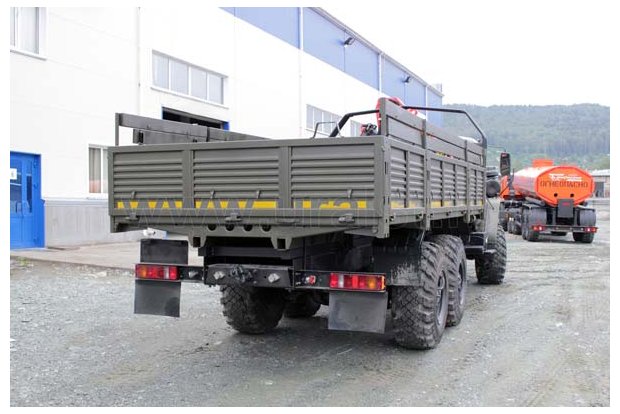 Бортовой с КМУ PK-8500A УСТ 5453 Урал 4320-1951-60
