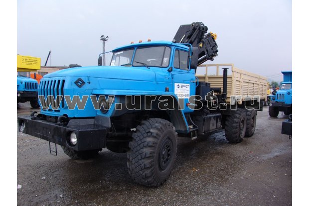 Бортовой с КМУ HIAB 200-C2 Урал 4320