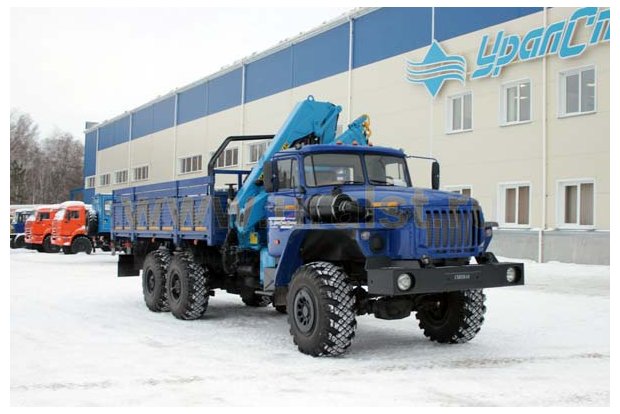 Бортовой с КМУ ИМ-95 Урал 4320