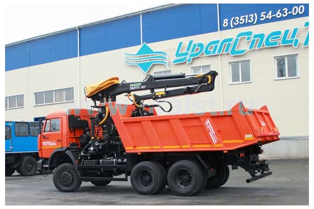 Самосвал с ОМТЛ-97 УСТ 54531 Камаз 65111-50