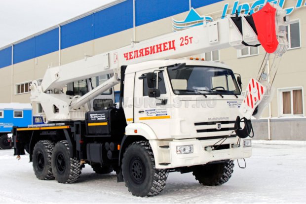 Автокран КС-45721 25 тн "Челябинец" сп.м., Камаз 43118