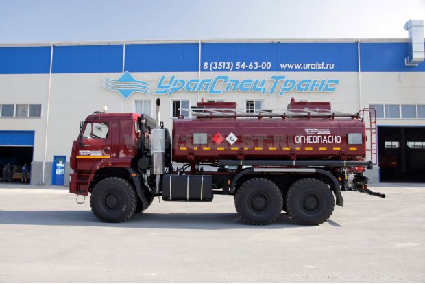 Автотопливозаправщик АТЗ-16-2 УСТ 5453 Камаз 65224-53 доработка под ДОПОГ