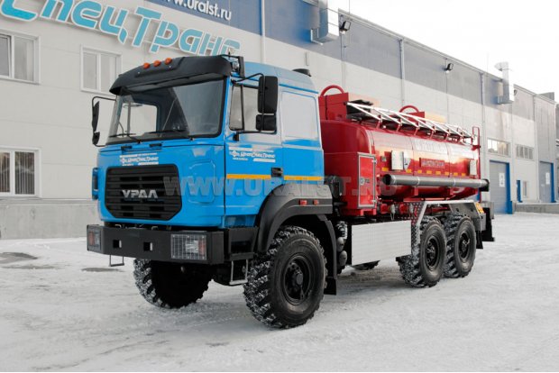 Автотопливозаправщик АТЗ-11-2 УСТ 5453 Урал 5557-4551-80 сп. м. доработка под ДОПОГ