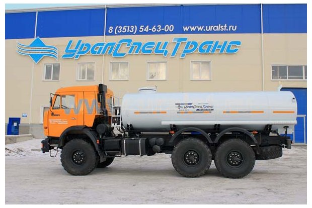 АЦПТ-9,5П нерж/ЛКП нас. сп.м. КАМАЗ 43118