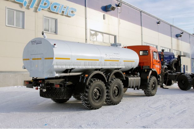 АЦПТ-9,5 нерж/нерж с насосом Камаз 43118