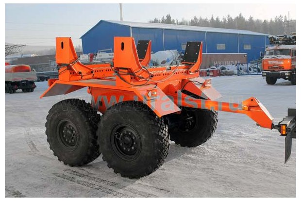 Трубоплетевозный автопоезд