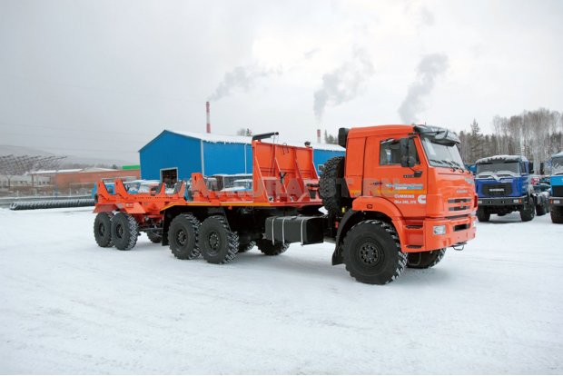 ТПВ Камаз 43118 УСТ 5453 + роспуск УСТ 9465 (Cummins) сп.м. ZF