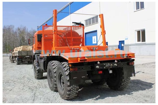Лесовоз УСТ 5453 Камаз 43118