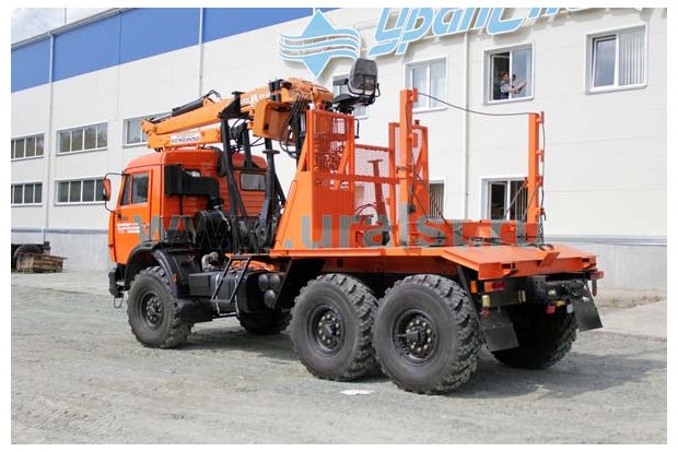 Лесовоз с ГМ СФ-65С Камаз 43118-50